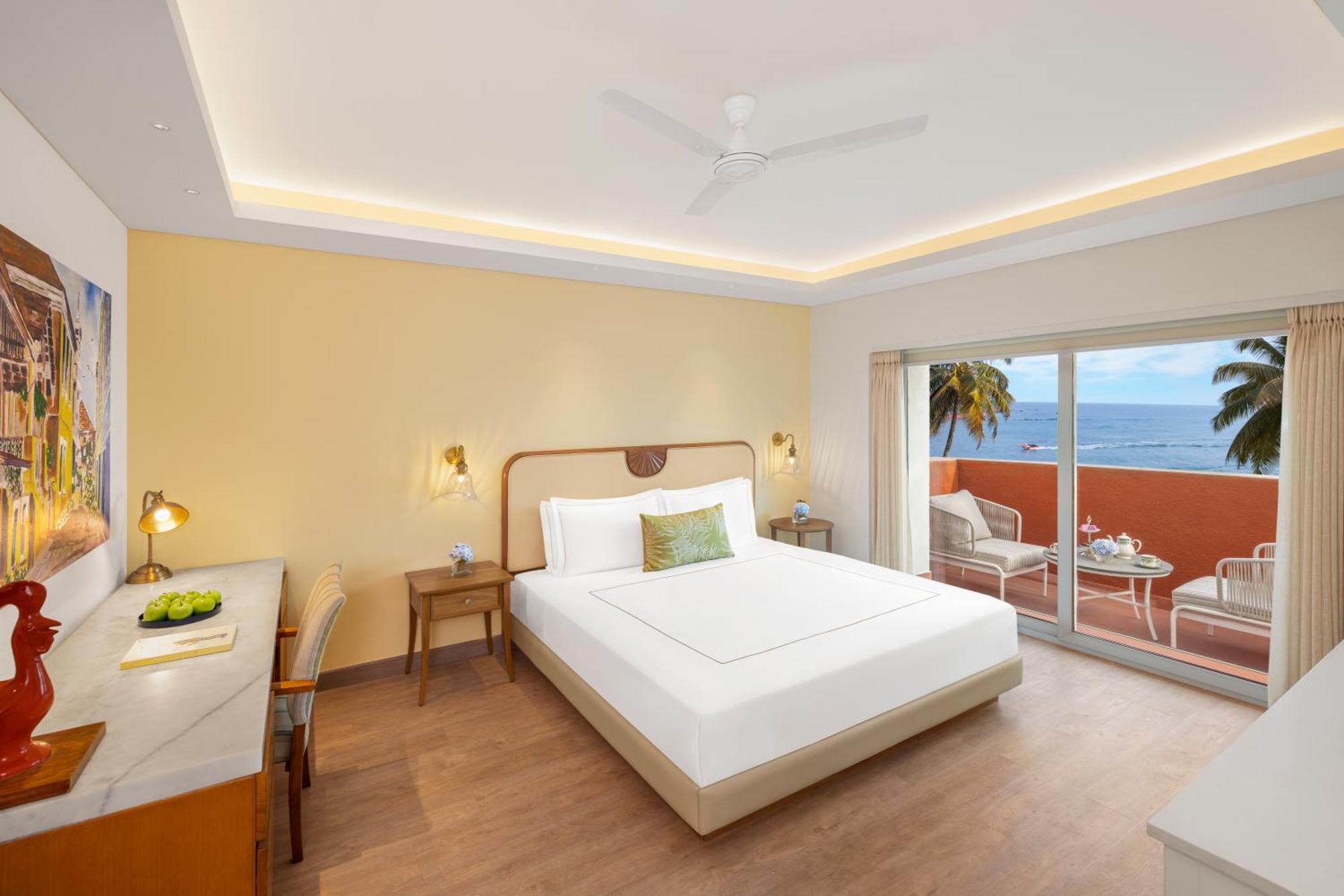 Taj Cidade De Goa Heritage, Goa Santa Cruz Dış mekan fotoğraf Deluxe Ocean View Room