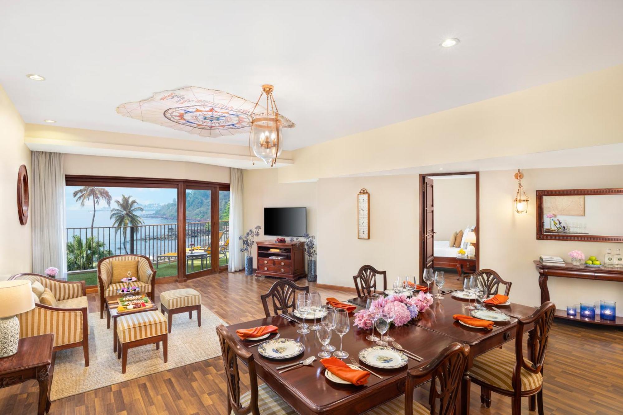 Taj Cidade De Goa Heritage, Goa Santa Cruz Dış mekan fotoğraf A suite at the resort